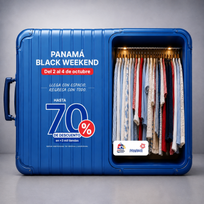 COMPRAS, TURISMO Y HASTA 70% DE DESCUENTO: ASÍ SERÁ EL PANAMÁ BLACK WEEKEND 2026
