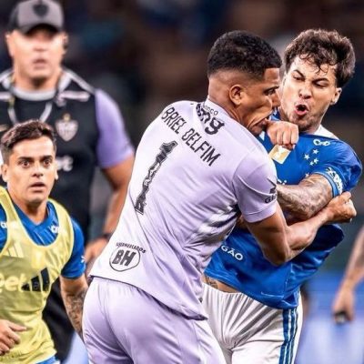 Batalla campal en la final del Campeonato Mineiro deja 23 expulsados